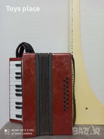 КРЬIЖАЧОК детски акордеон, соц руски акордеон , снимка 6 - Антикварни и старинни предмети - 53482555