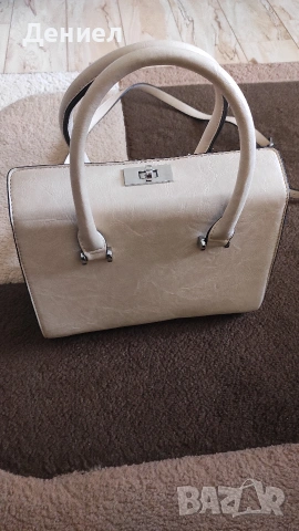 Дамска чанта в бежов цвят - Елегантна - MIT Company S.r.l. - Italia, снимка 2 - Чанти - 54165404