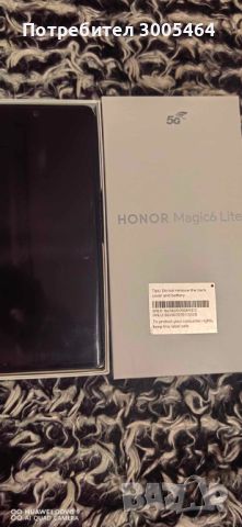 HONOR Magic6 Lite 8/256GB, снимка 1 - Други - 45906478