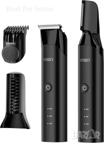 Мъжки тример за брада, коса с кабел/без кабел  YIRISO