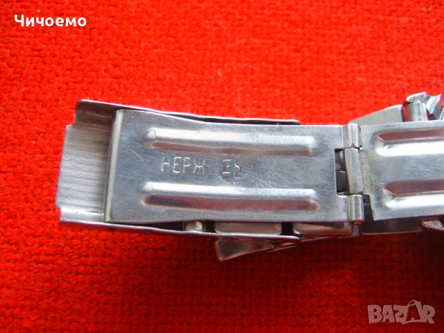 Poljot 17 jewels USSR black dial ! Мъжки ръчен часовник,като нов !, снимка 6 - Антикварни и старинни предмети - 53699990