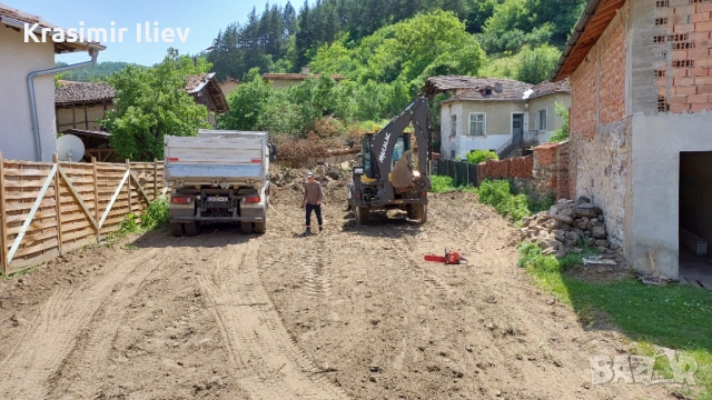 Услуги с комбиниран багер,свредел,Фугорес, кофи с размер-30,40,60,80,1.60см,рипер,чук и самосвал.