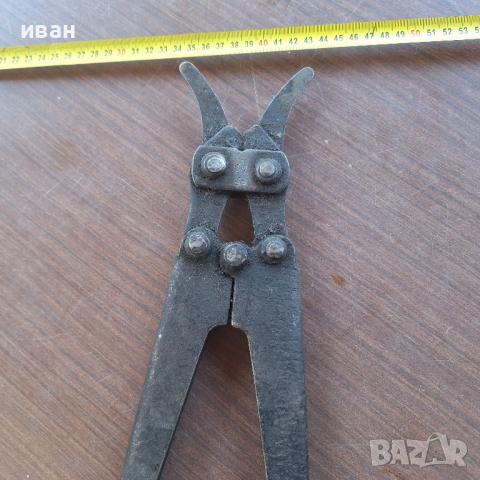 Руски военни клещи за бодлива тел-1944 г., снимка 2 - Антикварни и старинни предмети - 51733926