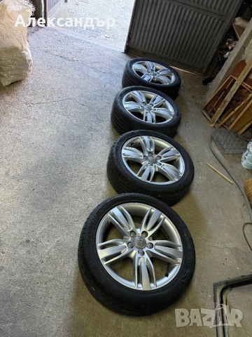 Джанти с гуми за AUDI, снимка 2 - Гуми и джанти - 53672559