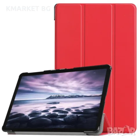 Samsung Galaxy Tab A 10.5 (2018) T590 T595 Кожен Калъф и Протектор, снимка 3 - Калъфи, кейсове - 48263858