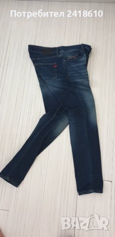 Diesel D - Struct Slim Fit Mens Size 34/32 НОВО! ОРИГИНАЛ! Мъжки Дънки!