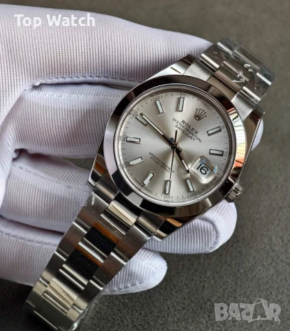 Оригинални части Rolex Datejust Silver 41мм, снимка 5 - Мъжки - 49612320