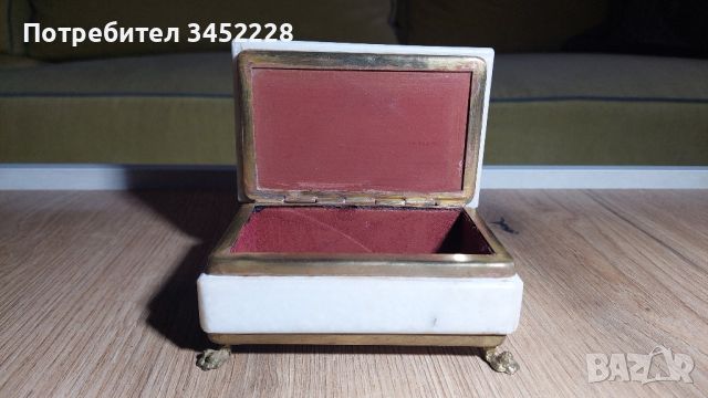 кутийка от мрамор , снимка 1 - Антикварни и старинни предмети - 45372734