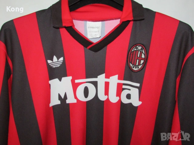 винтидж фланелка Адидас AC Milan Adidas Италия Diadora Leeds Милан Левски Лийдс футболна тениска 