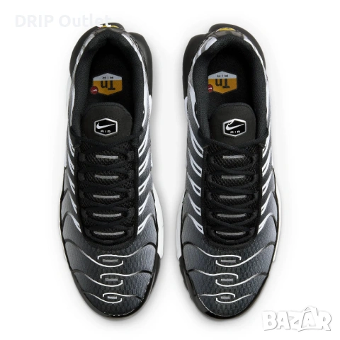 !НОВИ! Nike Air Max Plus 'TN' | Black/Silver | + КУТИЯ, снимка 4 - Маратонки - 54167891