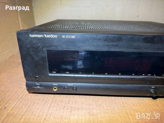 Усилвател ресийвър  Harman/Kardon HK3270 RDS, снимка 2 - Ресийвъри, усилватели, смесителни пултове - 45204694