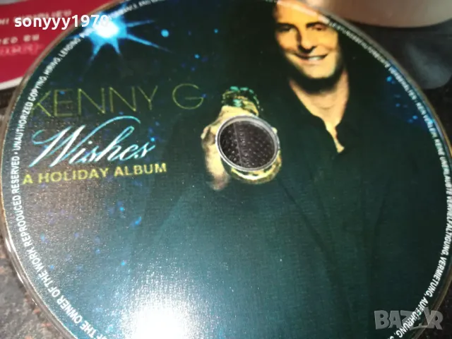 KENNY G-CD 0808241650, снимка 3 - CD дискове - 46848591