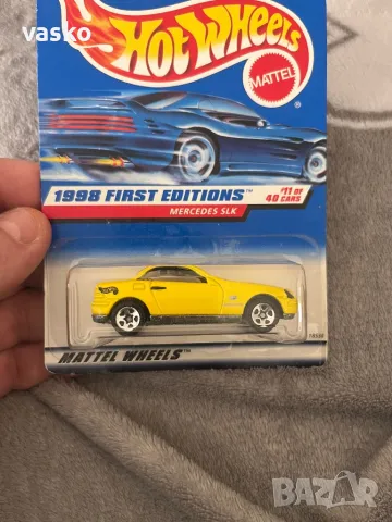 Hotwheels 1997 Mercedes SLK, снимка 3 - Колекции - 49660434