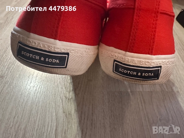 Оригинални кецове Scotch & Soda, снимка 2 - Ежедневни обувки - 51942114