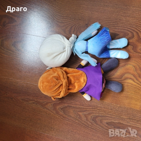 Елза & Aна плюшени кукли, неразличими от нови, снимка 2 - Кукли - 52347490