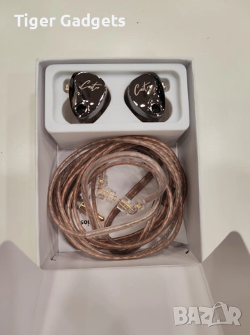 KZ Castor Gray слушалки Harman Target с подобрен бас Dual Driver IEM