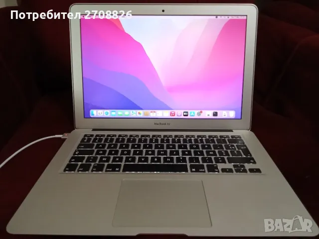 Само за 299 лева ! Apple Macbook Air A1466, 2017 година, Intel i5, 8GB, снимка 1 - Лаптопи за дома - 49513732