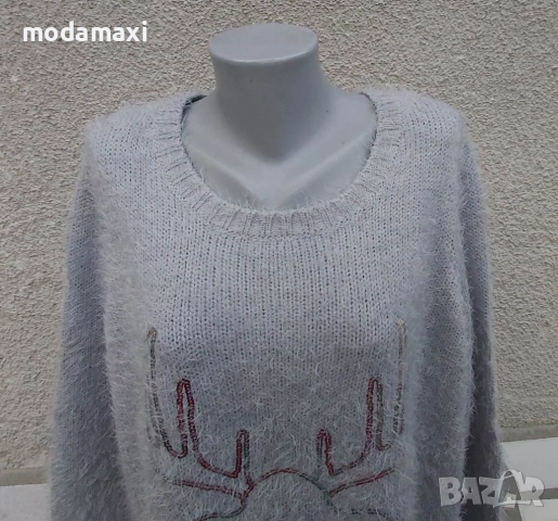 4XL Нов  пуловер BPC (елен) , снимка 2 - Блузи с дълъг ръкав и пуловери - 52900030