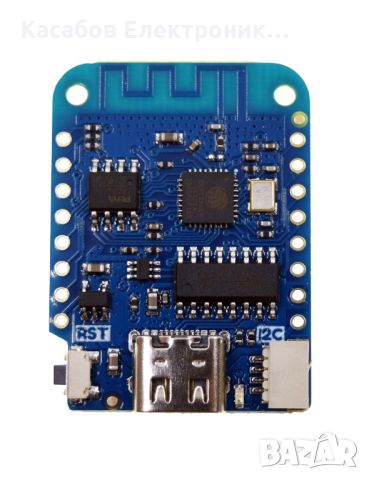 WEMOS D1 Mini V4.0 ESP8266 Микроконтролер WIFI I2C USB-C, снимка 5 - Друга електроника - 46614911