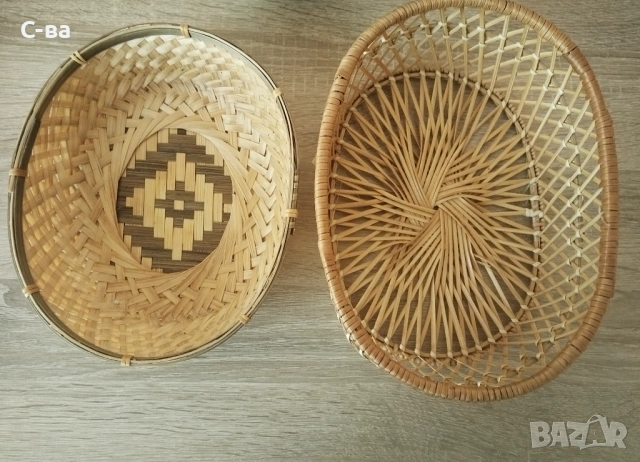 Панери и кошница , снимка 2 - Декорация за дома - 53915216