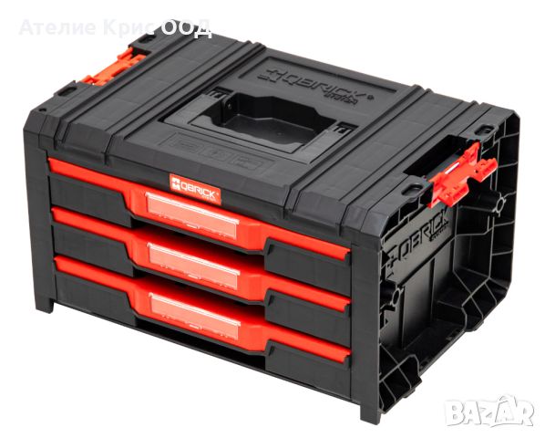 Куфари за инструменти - Qbrick System PRO Drawer 3 Toolbox 2.0 Expert, снимка 3 - Други машини и части - 45164038