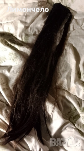 Маркова дълга кафява опашка на Haircub , снимка 2 - Аксесоари за коса - 53444588