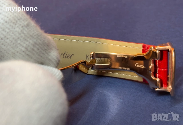 Луксозен дамски часовник Cartier, снимка 9 - Дамски - 49364233