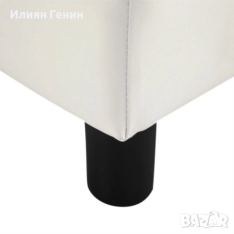 Табуретка HOMCOM с изкуствена кожа, снимка 6 - Столове - 52492528