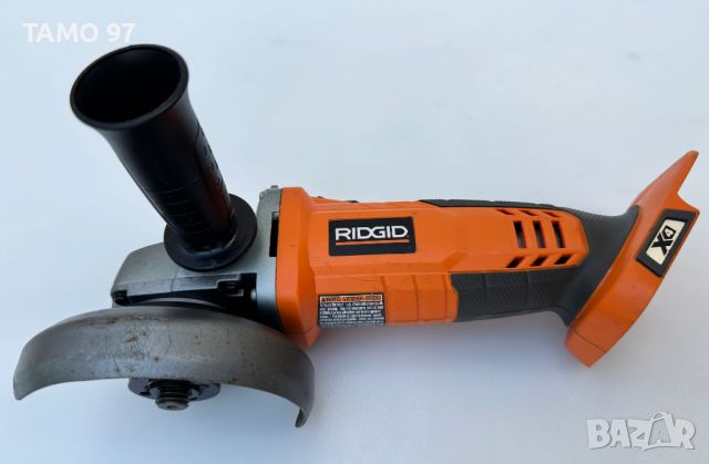 Ridgid R86040 X4 - Акумулаторен ъглошлайф 18V, снимка 1 - Други инструменти - 46161859