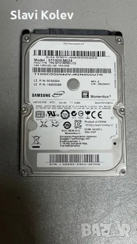 1TB Hard disk Samsung 2.5 inch за лаптоп, снимка 1 - Твърди дискове - 44712331