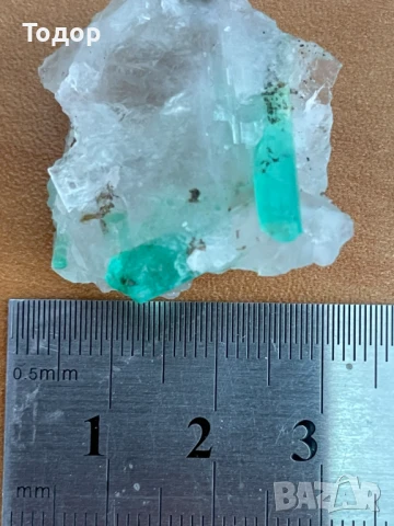 Изумруд, Смарагд, Емералд, Берил 53.85 карата, снимка 4 - Други - 51210875