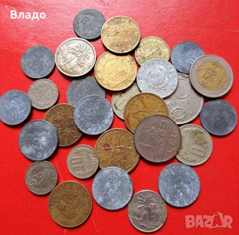 Стари български и чужди монети , снимка 1