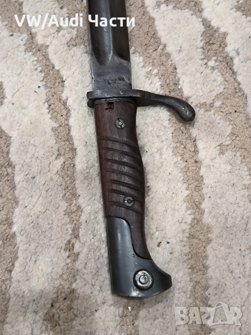 Немски щик нож байонет Маузер S98/05, снимка 4 - Антикварни и старинни предмети - 53069552