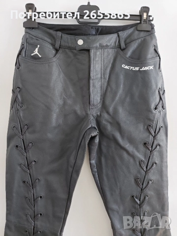 NIKE JORDAN дамски кожен панталон , снимка 8 - Панталони - 52231207
