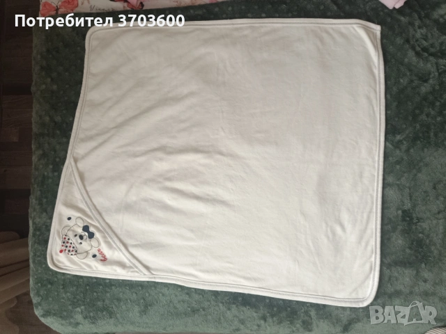 Лот от 3 бебешки хавлии , снимка 7 - За банята - 53995642