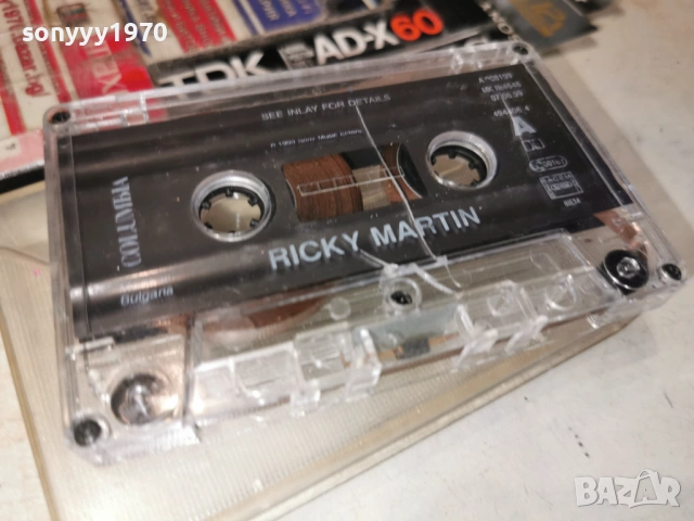 RICKY MARTIN 1903261659H1E4R, снимка 3 - Аудио касети - 53903084