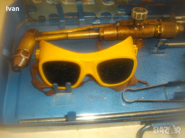 HORNUNG Старо качество НЕМСКИ комплект ГОРЕЛКИ за оксижен газо-пламъчно рязане заваряване спояване , снимка 8 - Други инструменти - 54071782