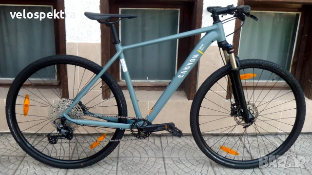 Canyon М 0134 ! 28 цола ! Трекинг хибрид- лек офроуд ! Като НОВ ! Алуминиев!, снимка 8 - Велосипеди - 51108479
