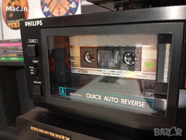 Stereo Cassette Deck Philips FC567, снимка 2 - Декове - 54265527