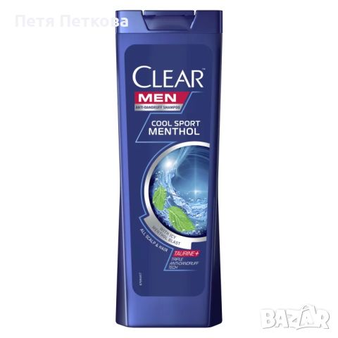 Шампоан CLEAR MEN sport mentol - 400ml., снимка 1 - Продукти за коса - 45932028