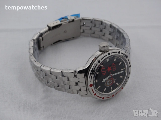 ВОСТОК АМФИБИЯ АВТОМАТИЧЕН- "КГБ" ref: 420457, снимка 16 - Мъжки - 43232648