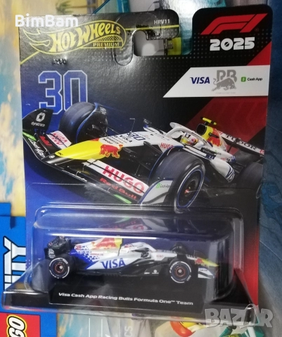 Оригинална количка Hot Wheels Premium Formula 1