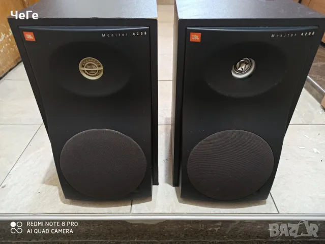 JBL nearfield studio monitors 4208, снимка 1 - Тонколони - 48146233