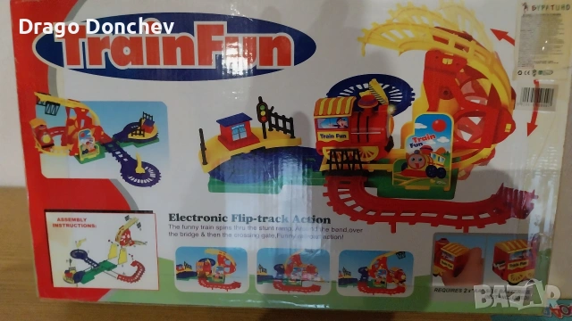 Атрактивно детско влакче, снимка 2 - Влакчета, самолети, хеликоптери - 53232328