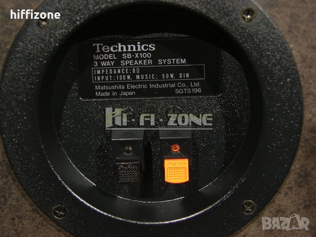 Тонколони Technics sb-x100 /1, снимка 11 - Тонколони - 52927985