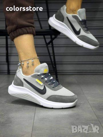 Дамски сиви маратонки Nike-73GA, снимка 1 - Маратонки - 46263091