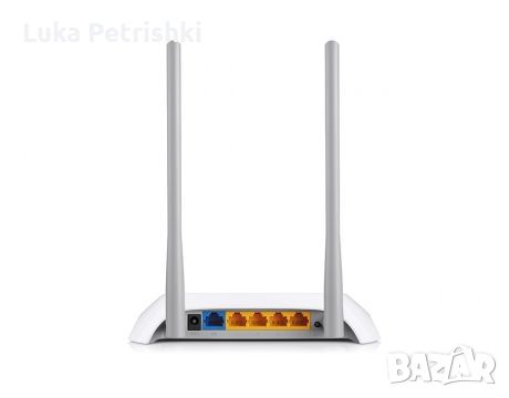 Продавам безжичен рутер TP-Link TL-WR840N

, снимка 1 - Рутери - 45735626