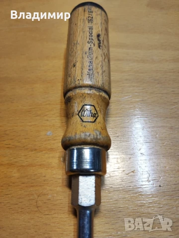 Wiha масивна плоска отвертка. , снимка 2 - Отвертки - 51072921