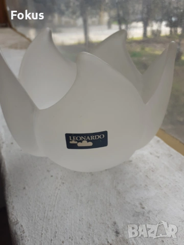 Бонбониера от опалово стъкло Leonardo, снимка 2 - Антикварни и старинни предмети - 53385291