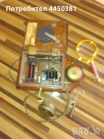 УНИКАЛЕН СТАР ТЕЛЕФОН !!!  САМО ЗА ЦЕНИТЕЛИ КОЛЕКЦИОНЕРИ!!!, снимка 4 - Колекции - 50738042